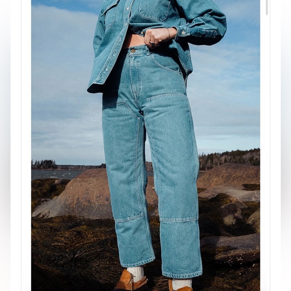 Rudy Jude Pale Indigo Utility Jean